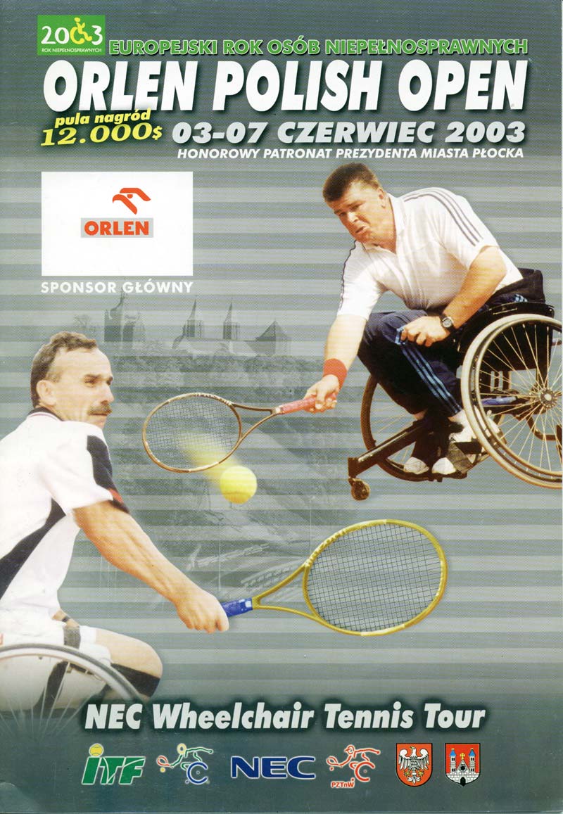 Проспект_Prospectus ORLEN POLISH Open 2003